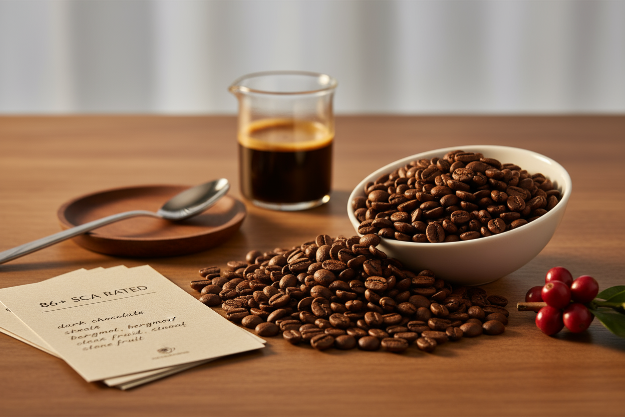 Cafés Especiales 86+ SCA