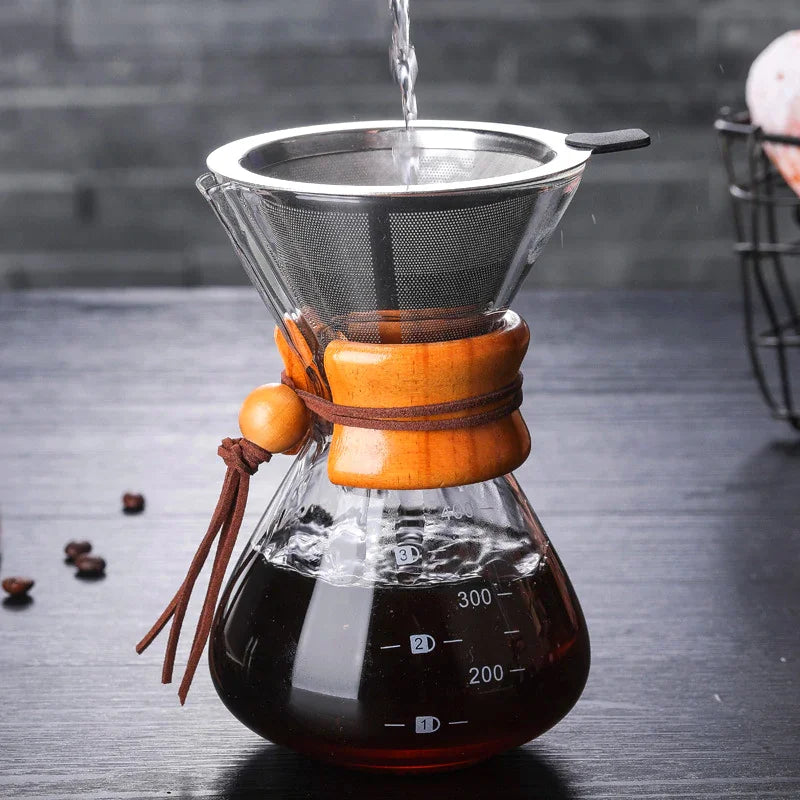 Recipiente de vidrio Chemex para preparar café