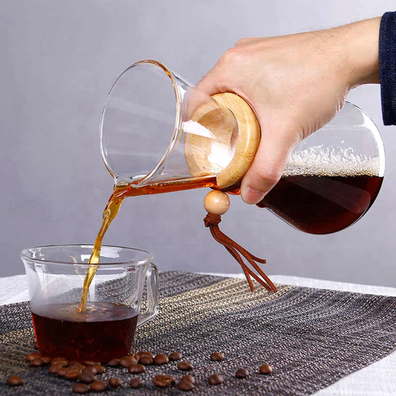 Recipiente de vidrio Chemex para preparar café