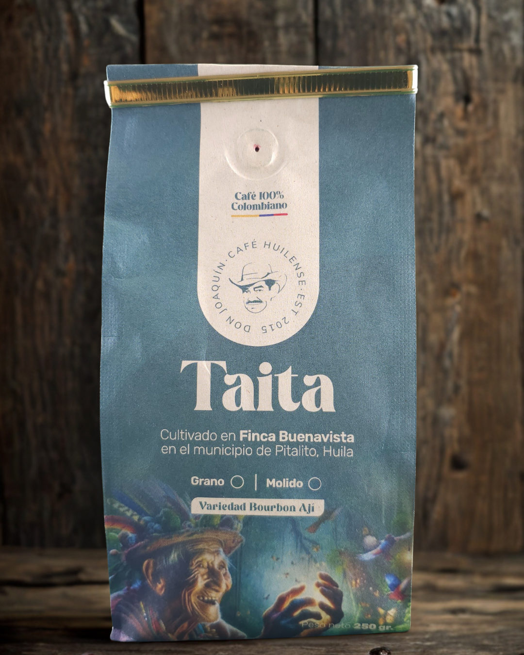 Café Don Joaquín - Taita Bourbon Ají