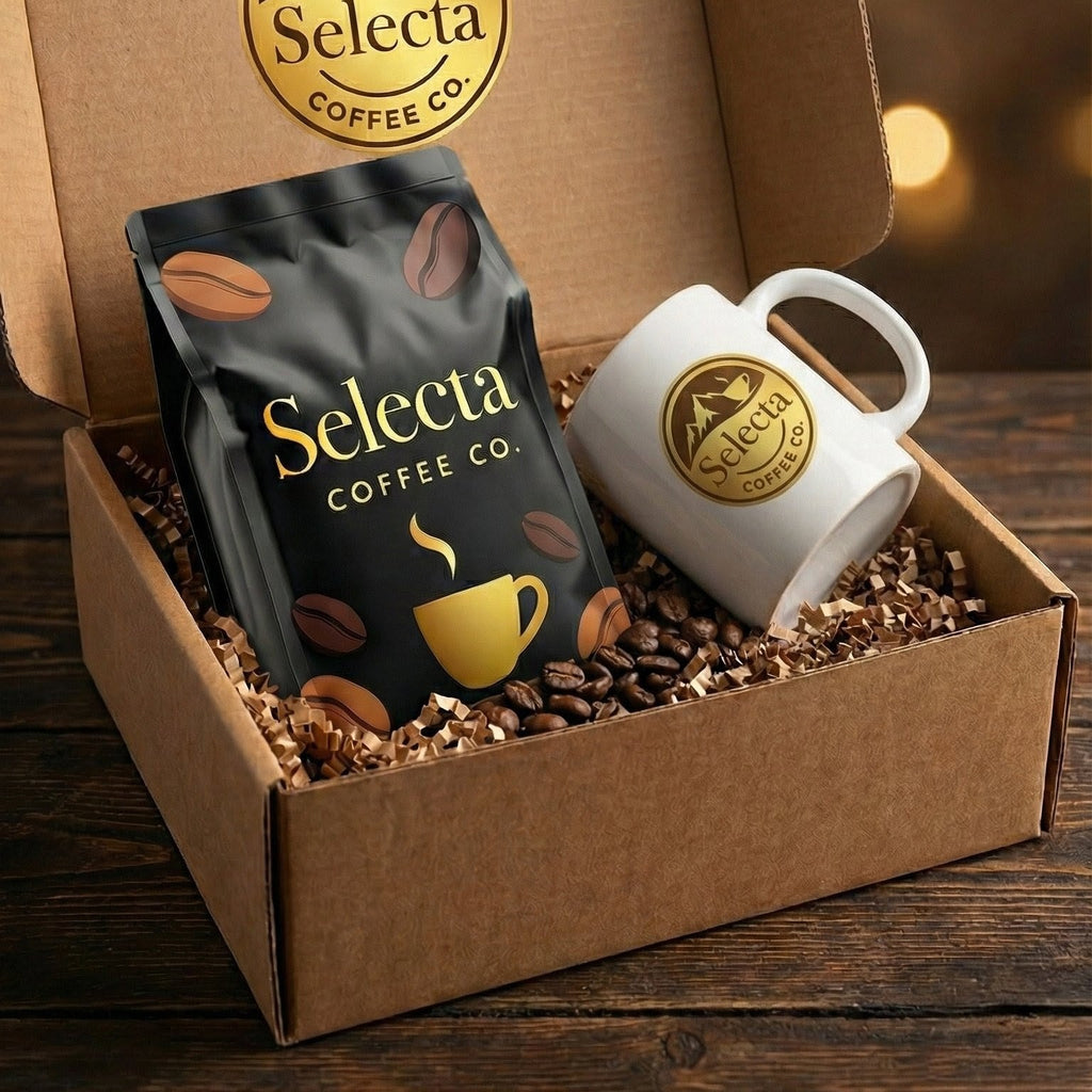 500 gramos de café especial colombiano premium
Taza de cerámica de 9oz de alta calidad