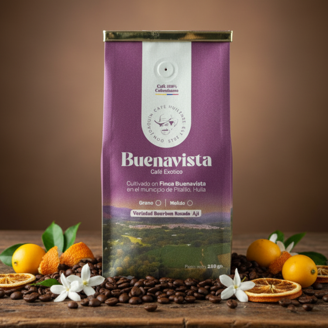 Café Don Joaquín-Buenavista-Bourbon Rosado/Ají