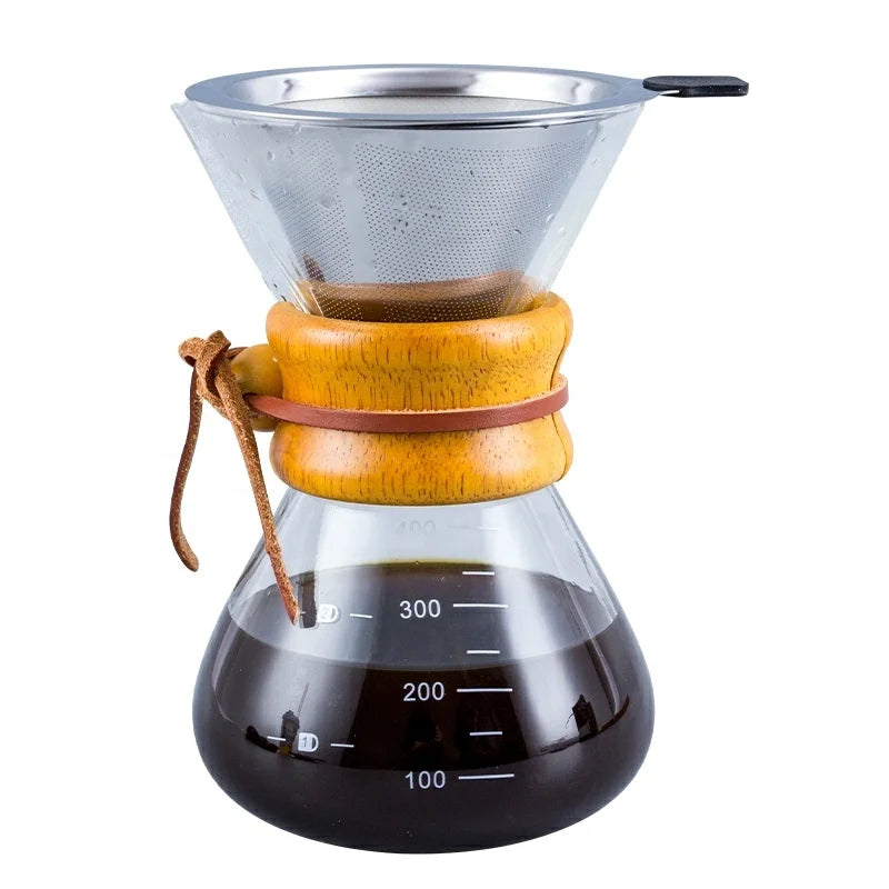 Recipiente de vidrio Chemex para preparar café