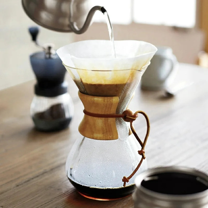 Recipiente de vidrio Chemex para preparar café