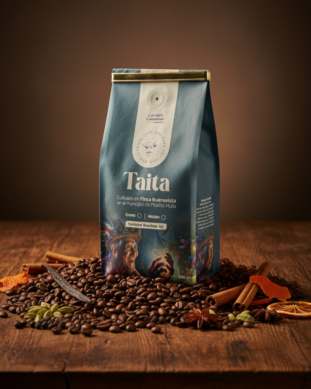 Café Don Joaquín - Taita Bourbon Ají